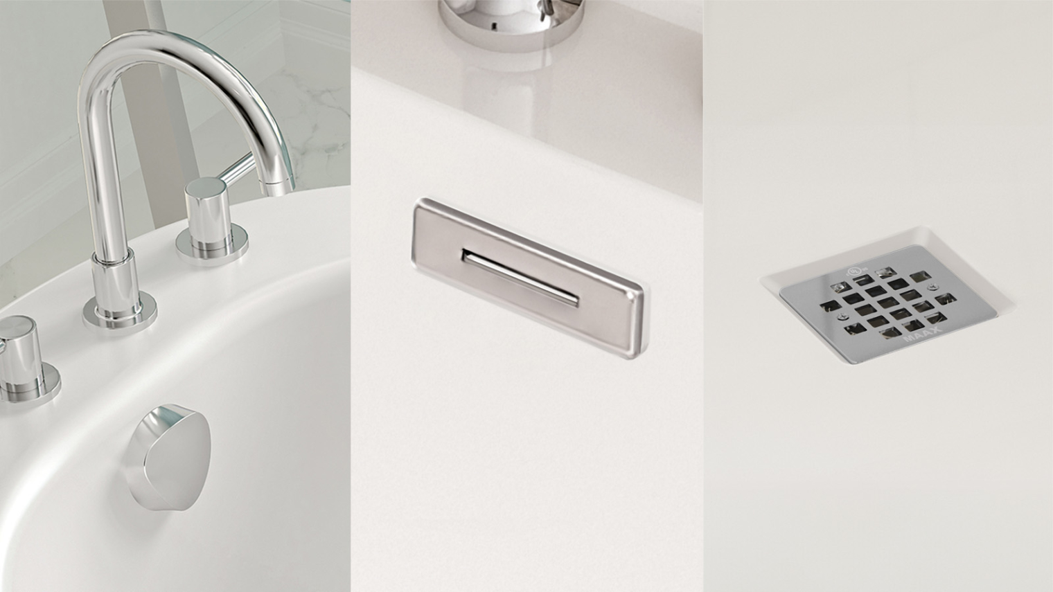 Bathtub Drain Fixture Finishes - MAAX